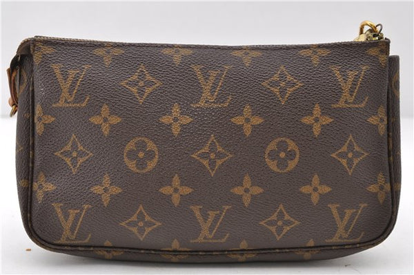 Authentic LOUIS VUITTON Monogram Pochette Accessoires Pouch M51980 LV 8024C