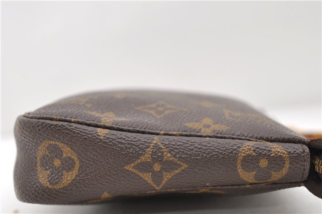 Authentic LOUIS VUITTON Monogram Pochette Accessoires Pouch M51980 LV 8024C