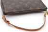 Authentic LOUIS VUITTON Monogram Pochette Accessoires Pouch M51980 LV 8024C
