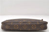 Authentic LOUIS VUITTON Monogram Pochette Accessoires Pouch M51980 LV 8024C