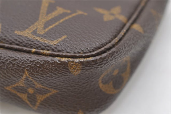 Authentic LOUIS VUITTON Monogram Pochette Accessoires Pouch M51980 LV 8024C