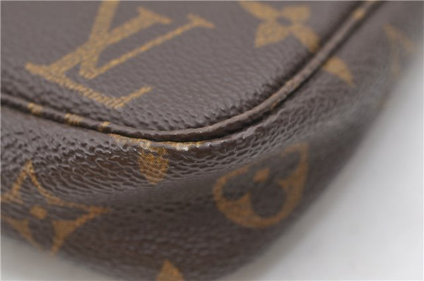 Authentic LOUIS VUITTON Monogram Pochette Accessoires Pouch M51980 LV 8024C