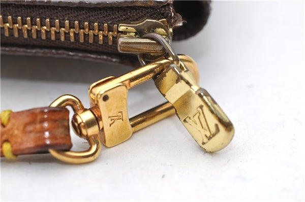 Authentic LOUIS VUITTON Monogram Pochette Accessoires Pouch M51980 LV 8024C