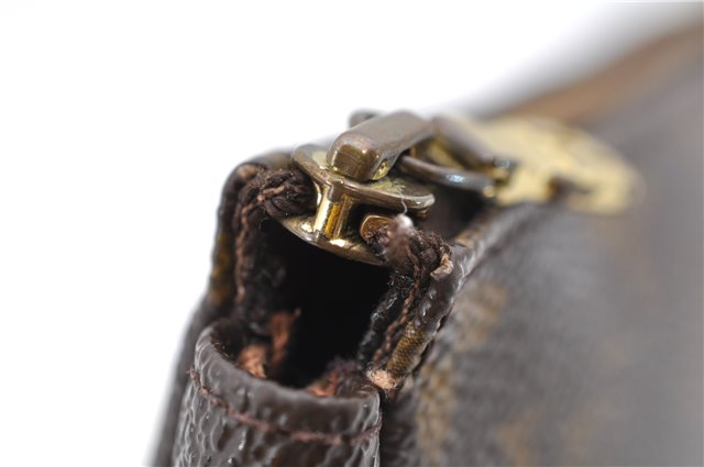 Authentic LOUIS VUITTON Monogram Pochette Accessoires Pouch M51980 LV 8024C