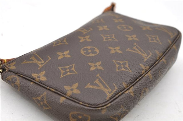 Authentic LOUIS VUITTON Monogram Pochette Accessoires Pouch M51980 LV 8024C