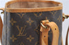 Authentic LOUIS VUITTON Monogram Bucket GM Shoulder Bag M42236 LV Junk 8027C