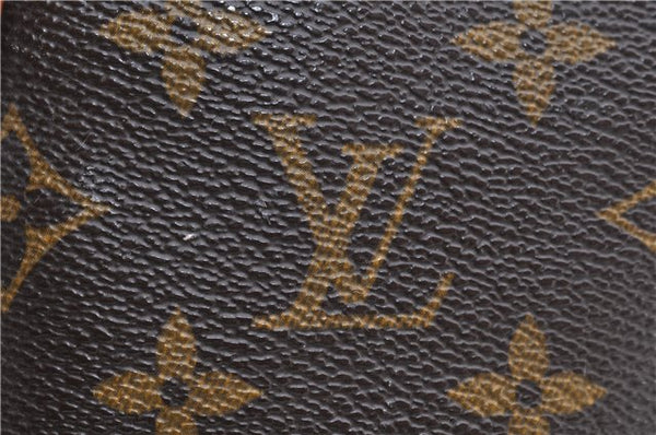 Authentic LOUIS VUITTON Monogram Bucket GM Shoulder Bag M42236 LV Junk 8027C