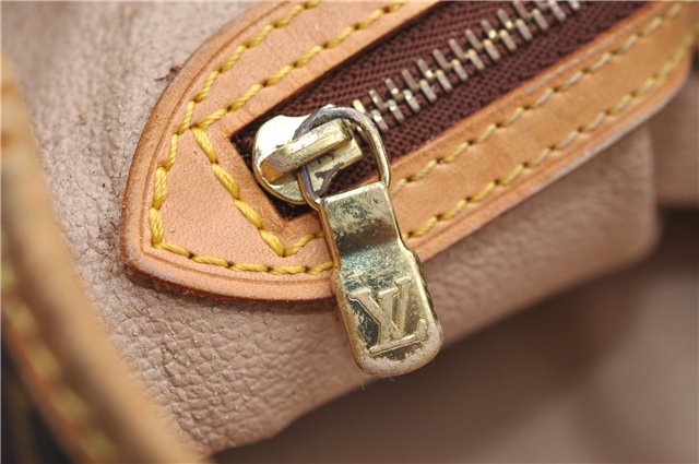 Authentic LOUIS VUITTON Monogram Bucket GM Shoulder Bag M42236 LV Junk 8027C