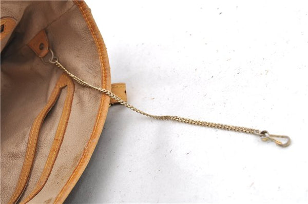 Authentic LOUIS VUITTON Monogram Bucket GM Shoulder Bag M42236 LV Junk 8027C