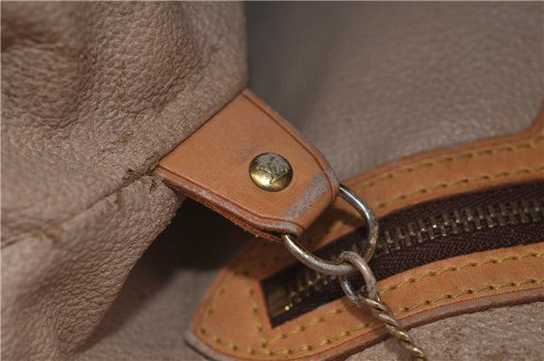 Authentic LOUIS VUITTON Monogram Bucket GM Shoulder Bag M42236 LV Junk 8027C