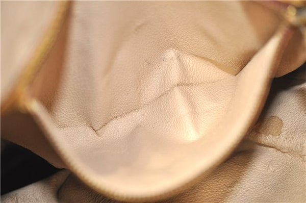 Authentic LOUIS VUITTON Monogram Bucket GM Shoulder Bag M42236 LV Junk 8027C