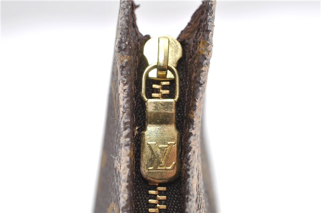 Authentic LOUIS VUITTON Monogram Bucket GM Shoulder Bag M42236 LV Junk 8027C