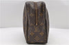 Auth LOUIS VUITTON Monogram Trousse Toilette 28 Clutch Hand Bag M47522 LV 8031C
