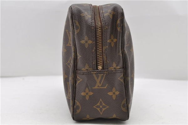 Auth LOUIS VUITTON Monogram Trousse Toilette 28 Clutch Hand Bag M47522 LV 8031C