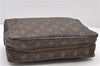 Auth LOUIS VUITTON Monogram Trousse Toilette 28 Clutch Hand Bag M47522 LV 8031C