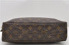 Auth LOUIS VUITTON Monogram Trousse Toilette 28 Clutch Hand Bag M47522 LV 8031C