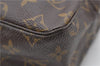 Auth LOUIS VUITTON Monogram Trousse Toilette 28 Clutch Hand Bag M47522 LV 8031C