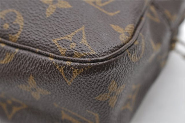 Auth LOUIS VUITTON Monogram Trousse Toilette 28 Clutch Hand Bag M47522 LV 8031C
