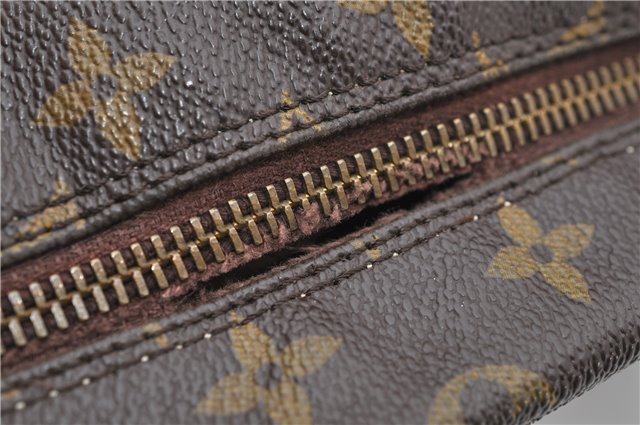 Auth LOUIS VUITTON Monogram Trousse Toilette 28 Clutch Hand Bag M47522 LV 8031C