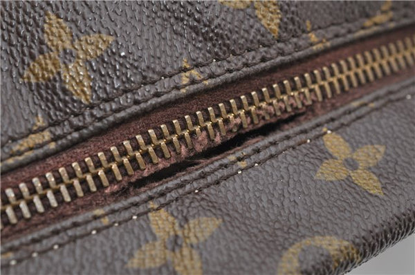 Auth LOUIS VUITTON Monogram Trousse Toilette 28 Clutch Hand Bag M47522 LV 8031C