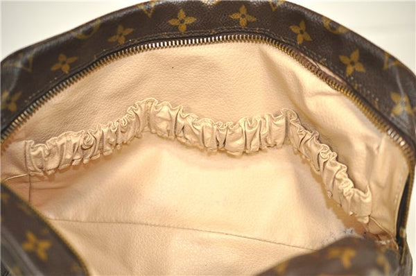 Auth LOUIS VUITTON Monogram Trousse Toilette 28 Clutch Hand Bag M47522 LV 8031C