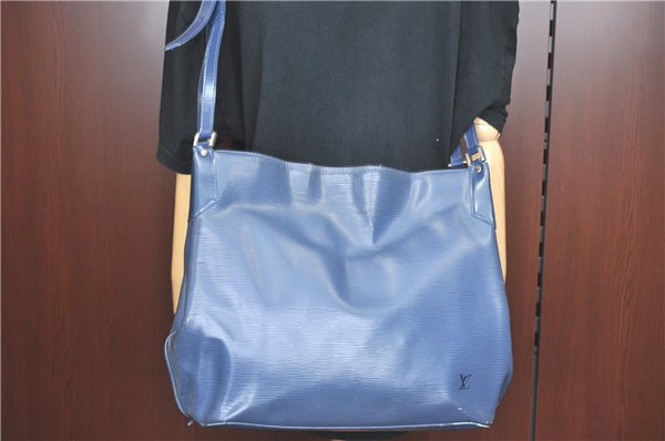 Auth Louis Vuitton Epi Mandala GM Shoulder Cross Body Bag Blue M5892G LV 8032B
