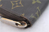 Authentic Louis Vuitton Monogram Zippy Wallet Long Purse M60017 LV 8033B