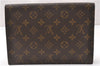 Authentic Louis Vuitton Monogram Pochette Rabat Clutch Hand Bag M51940 LV 8033F