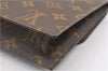 Authentic Louis Vuitton Monogram Pochette Rabat Clutch Hand Bag M51940 LV 8033F