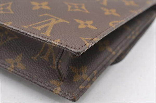 Authentic Louis Vuitton Monogram Pochette Rabat Clutch Hand Bag M51940 LV 8033F