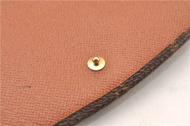 Authentic Louis Vuitton Monogram Pochette Rabat Clutch Hand Bag M51940 LV 8033F