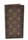 Auth Louis Vuitton Monogram Agenda Horizontal Notebook Cover R20008 LV 8035F