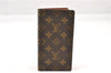 Auth Louis Vuitton Monogram Agenda Horizontal Notebook Cover R20008 LV 8035F
