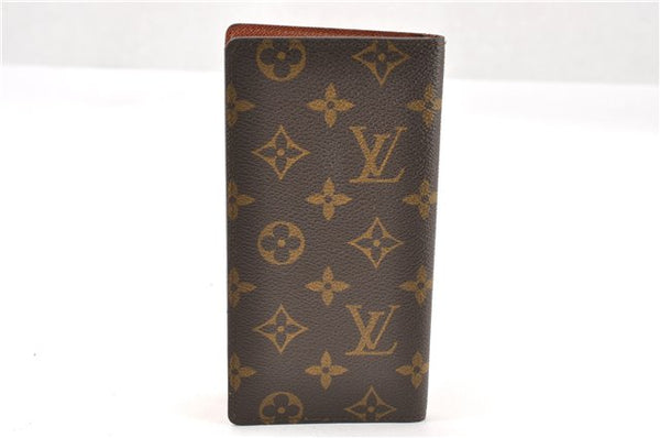 Auth Louis Vuitton Monogram Agenda Horizontal Notebook Cover R20008 LV 8035F