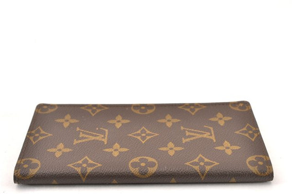 Auth Louis Vuitton Monogram Agenda Horizontal Notebook Cover R20008 LV 8035F