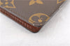 Auth Louis Vuitton Monogram Agenda Horizontal Notebook Cover R20008 LV 8035F