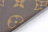 Auth Louis Vuitton Monogram Agenda Horizontal Notebook Cover R20008 LV 8035F