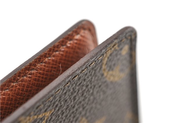 Auth Louis Vuitton Monogram Agenda Horizontal Notebook Cover R20008 LV 8035F