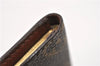 Auth Louis Vuitton Monogram Agenda Horizontal Notebook Cover R20008 LV 8035F