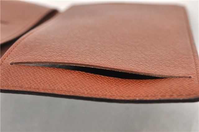 Auth Louis Vuitton Monogram Agenda Horizontal Notebook Cover R20008 LV 8035F