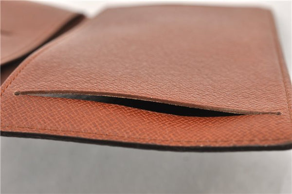 Auth Louis Vuitton Monogram Agenda Horizontal Notebook Cover R20008 LV 8035F