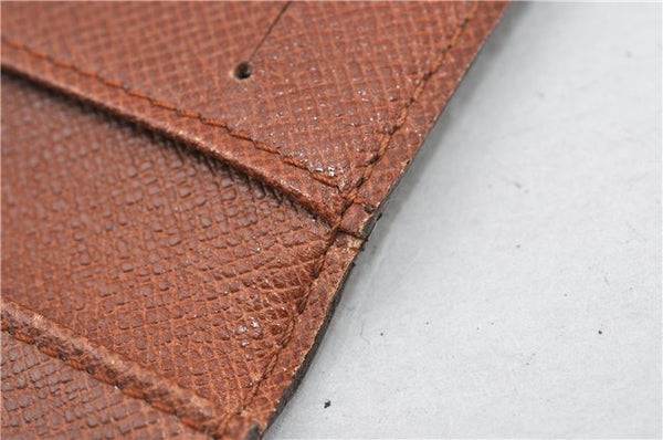 Auth Louis Vuitton Monogram Agenda Horizontal Notebook Cover R20008 LV 8035F