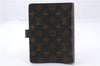 Authentic LOUIS VUITTON Monogram Agenda MM Day Planner Cover R20004 LV 8036C
