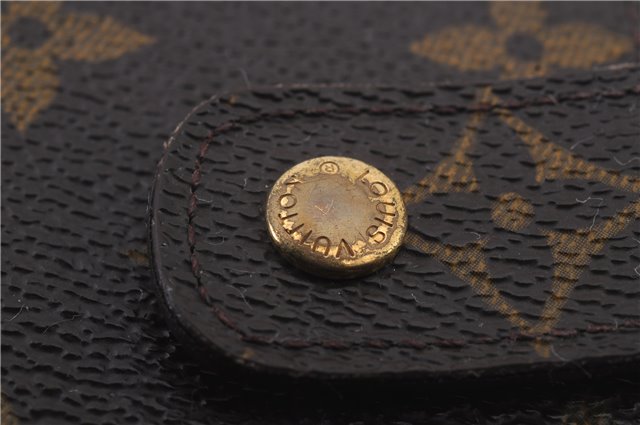 Authentic LOUIS VUITTON Monogram Agenda MM Day Planner Cover R20004 LV 8036C