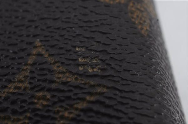 Authentic LOUIS VUITTON Monogram Agenda MM Day Planner Cover R20004 LV 8036C