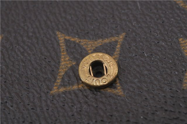 Authentic LOUIS VUITTON Monogram Agenda MM Day Planner Cover R20004 LV 8036C