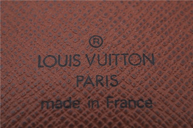 Authentic LOUIS VUITTON Monogram Agenda MM Day Planner Cover R20004 LV 8036C
