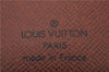 Authentic LOUIS VUITTON Monogram Agenda MM Day Planner Cover R20004 LV 8036C
