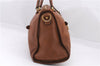 Authentic PRADA Vintage Leather Nappa 2Way Shoulder Tote Bag Brown 8036E