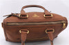 Authentic PRADA Vintage Leather Nappa 2Way Shoulder Tote Bag Brown 8036E